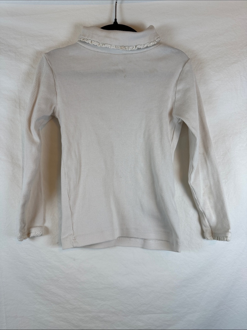 Mini Boden Ruffle Turtleneck 4-5